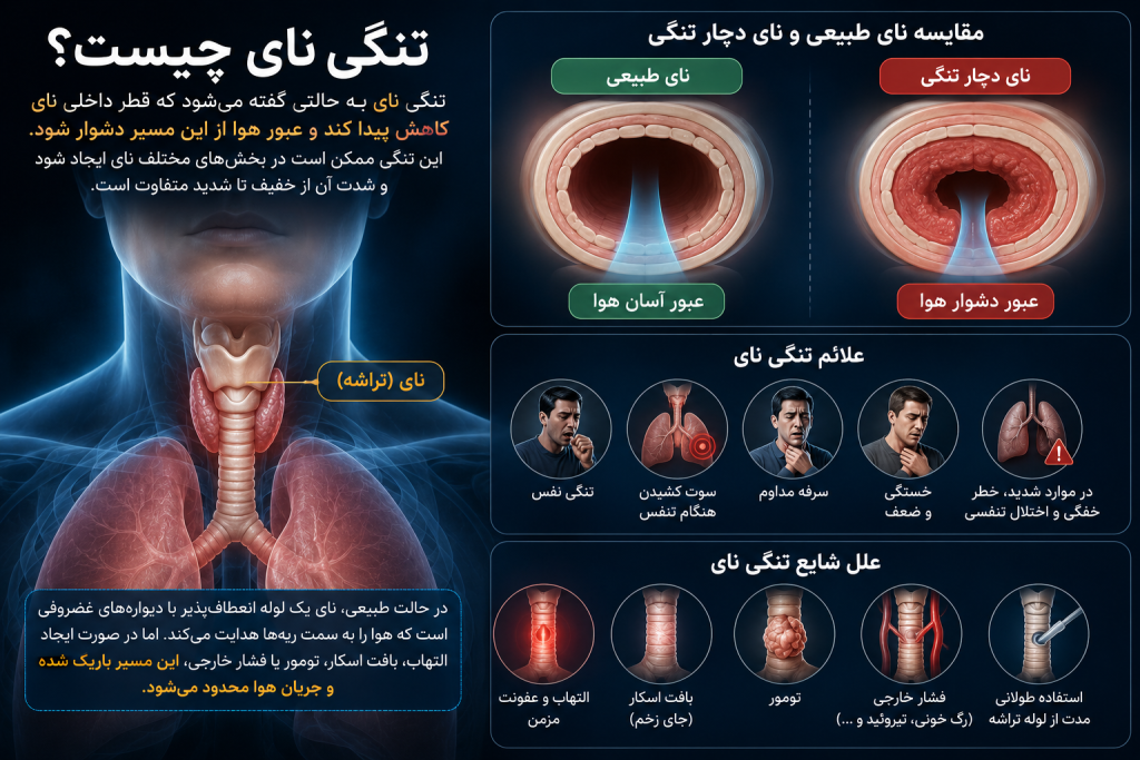 تنگی نای